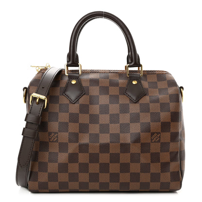 Louis Vuitton Damier Ebene Speedy Bandouliere 25 1 of 10