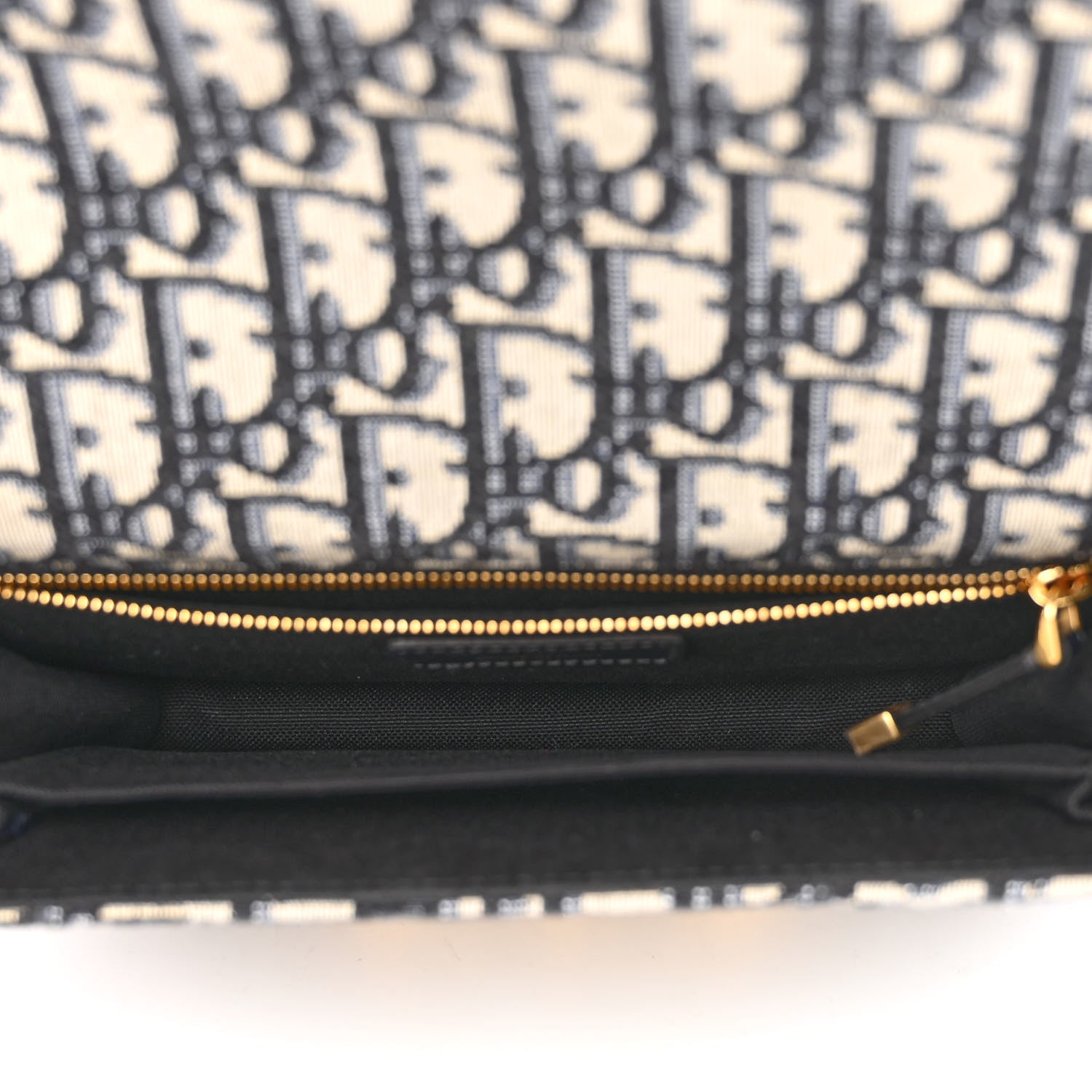 Christian Dior Oblique 30 Montaigne Flap Bag Blue 5 of 10