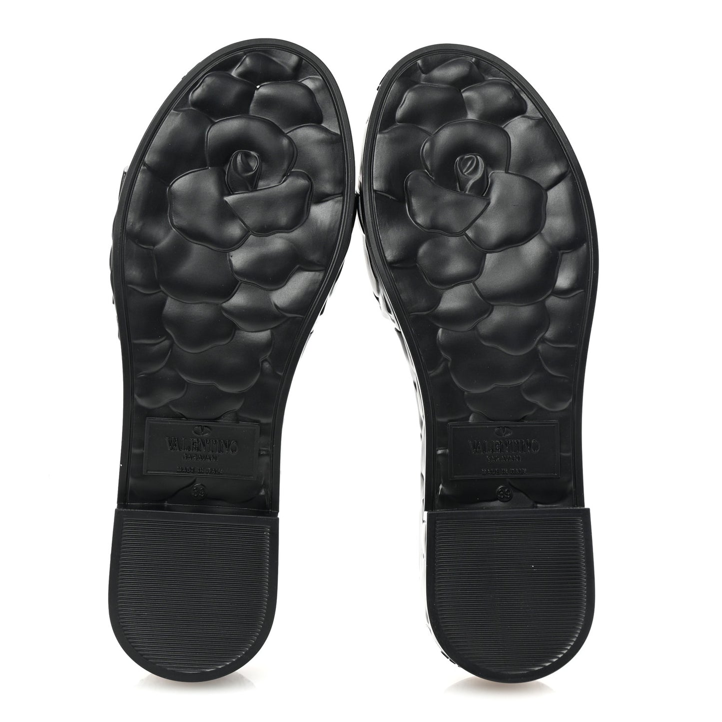 Rubber Atelier 03 Rose Edition 25/40mm Platform Slide Sandals 39 Black