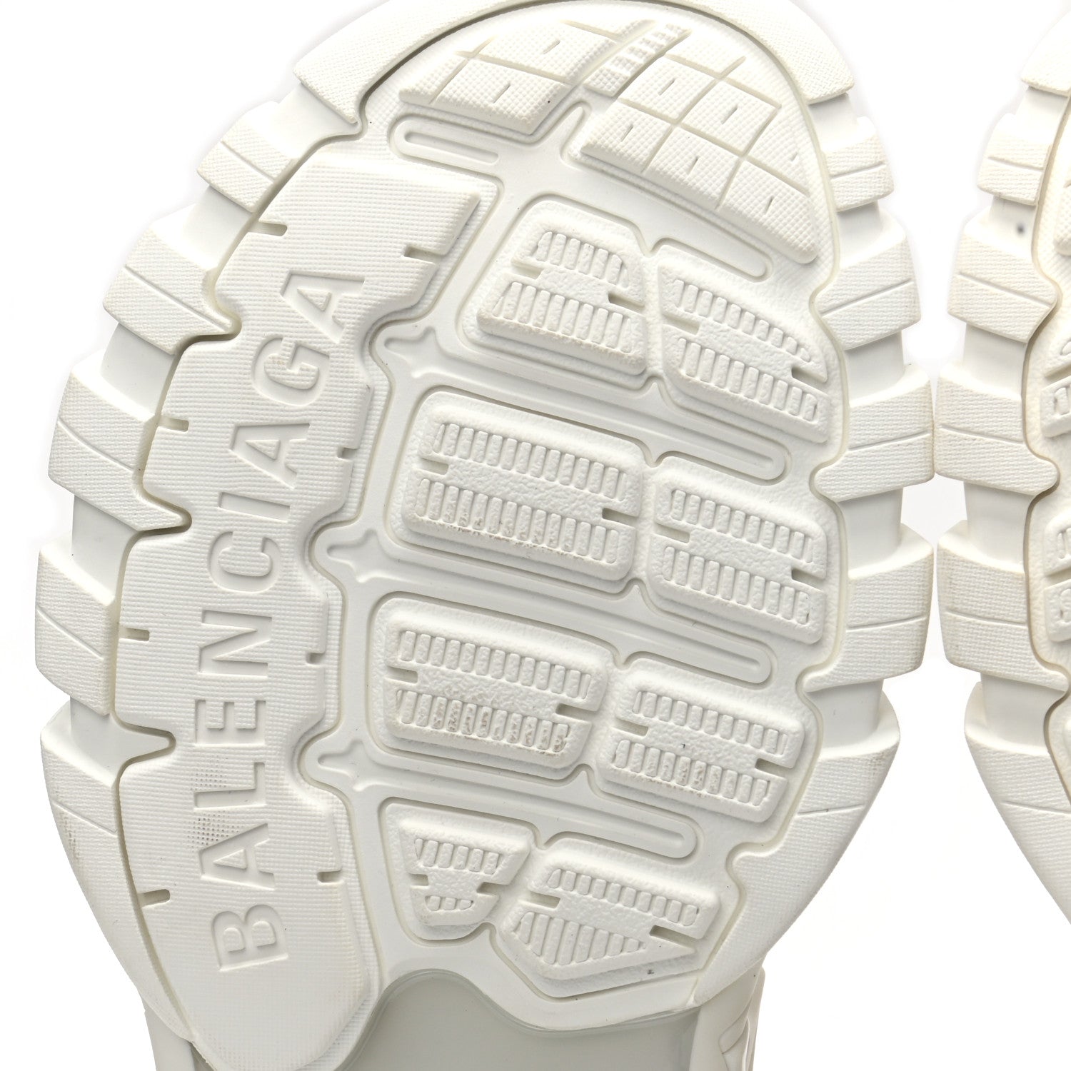 Balenciaga Neoprene Rubber Womens Track Sandals 40 White 6 of 8