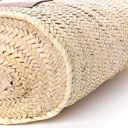 Loewe Raffia Large Basket Tote Bag Natural Tan 8 of 10