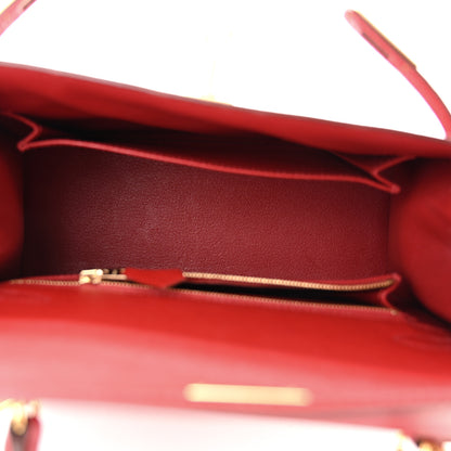 Hermes Epsom Kelly Sellier 25 Rouge Piment 5 of 12