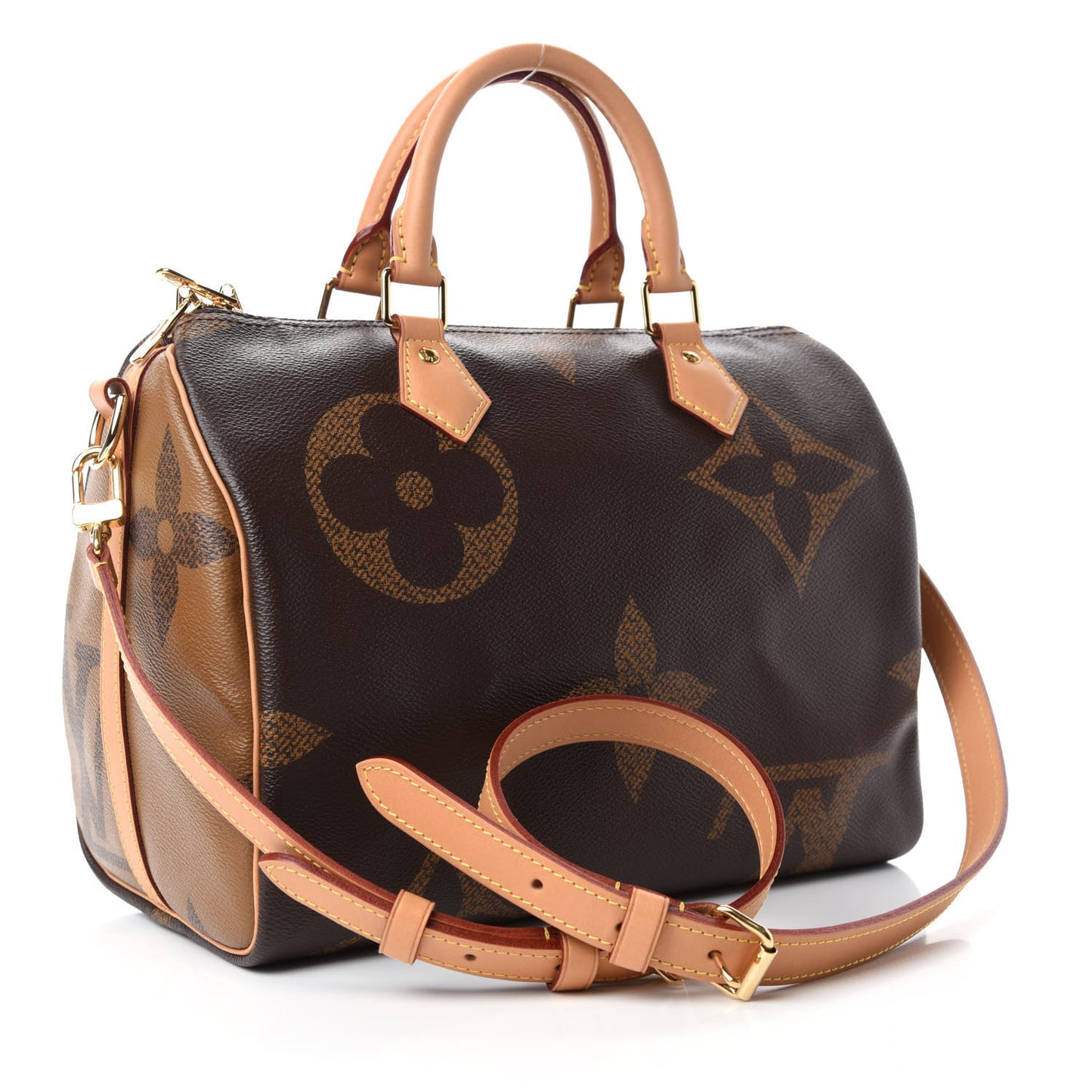 Reverse Monogram Giant Speedy Bandouliere 30