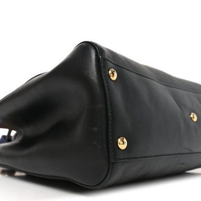 Gucci Calfskin Large Sylvie Top Handle Tote Black 9 of 12