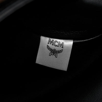 MCM Visetos Medium Stark Backpack Cognac 10 of 15