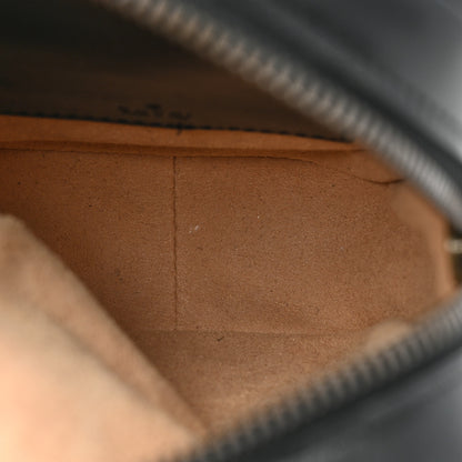 Gucci Calfskin Matelasse Mini GG Marmont Crossbody Bag Black 5 of 10