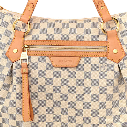 Louis Vuitton Damier Azur Evora MM 7 of 9