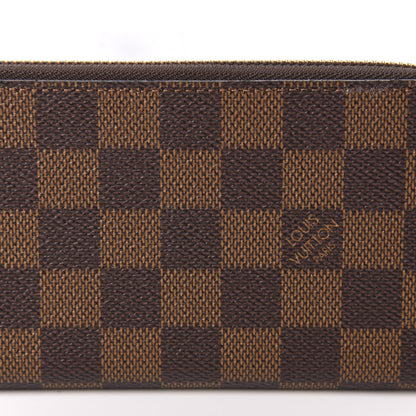 Louis Vuitton Damier Ebene Clemence Wallet Cherry 9 of 10