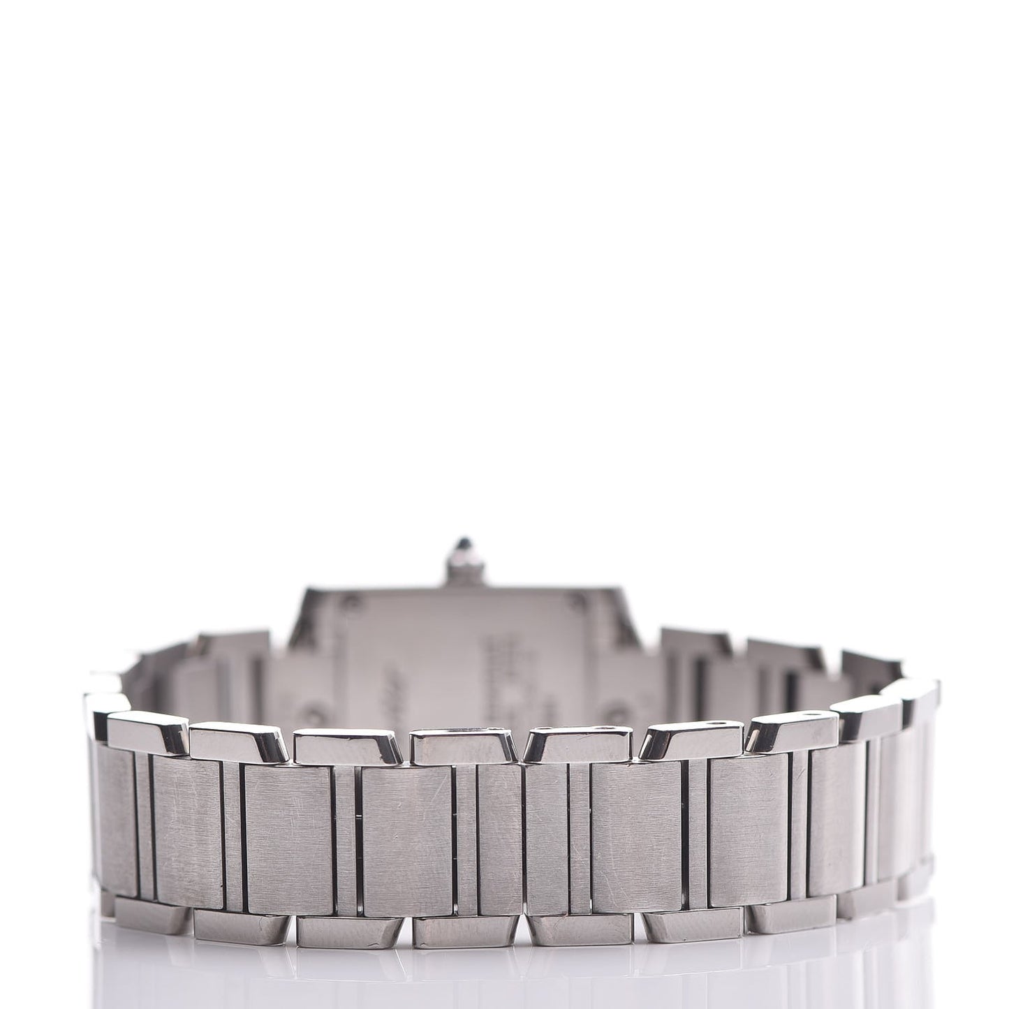 Stainless Steel 20mm Tank Francaise Quartz Watch