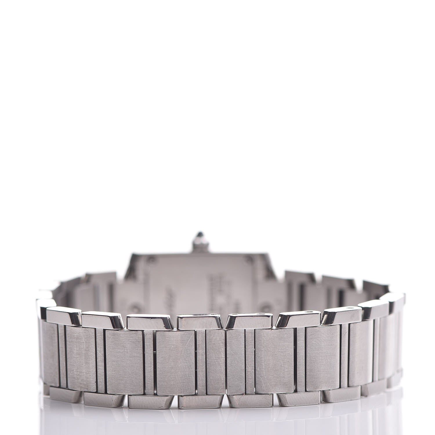 Cartier Stainless Steel 20mm Tank Francaise Quartz Watch 4 of 9