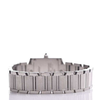 Cartier Stainless Steel 20mm Tank Francaise Quartz Watch 4 of 9