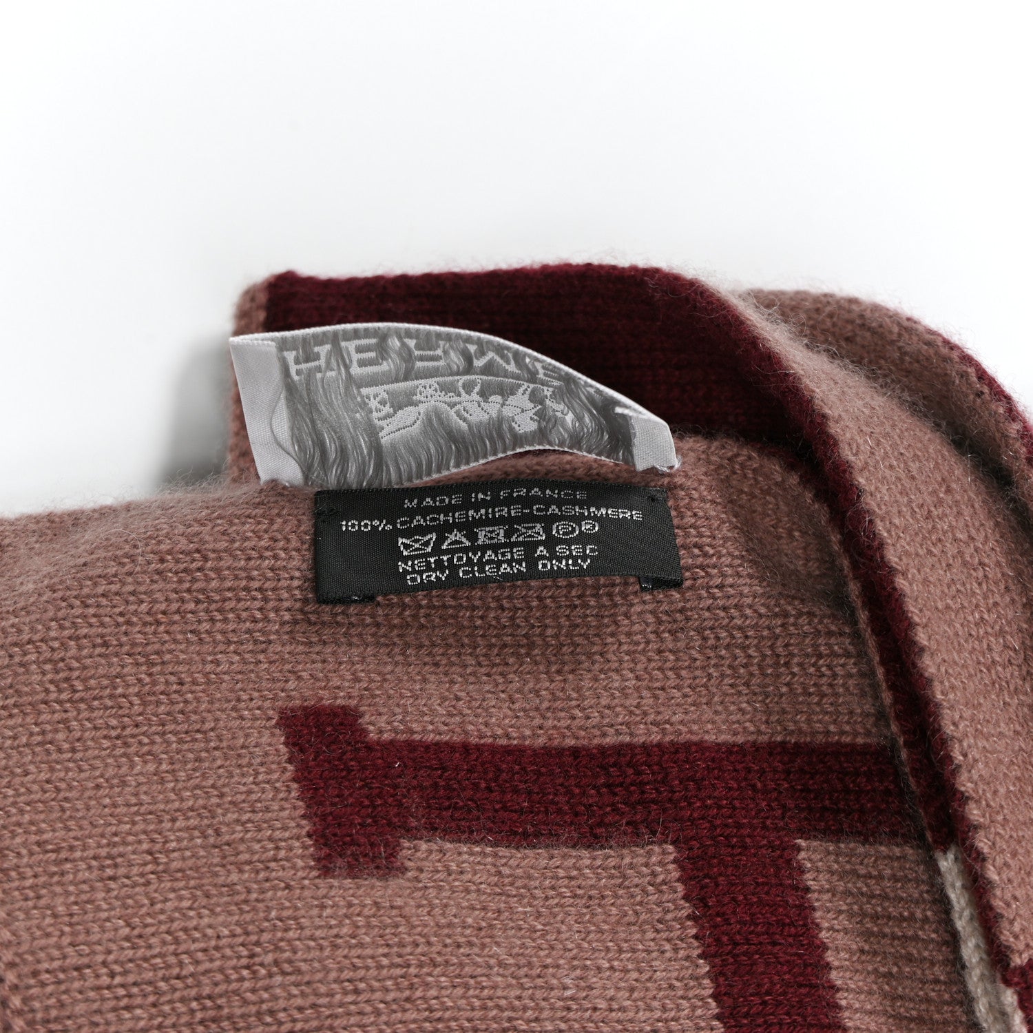 Hermes Cashmere Avalon Throw Blanket 4 of 4