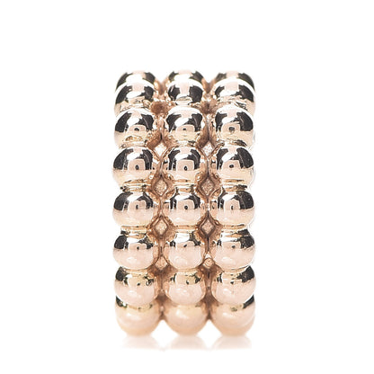 Van Cleef & Arpels 18K Rose Gold Perlee 3-Row Pendant 1 of 5