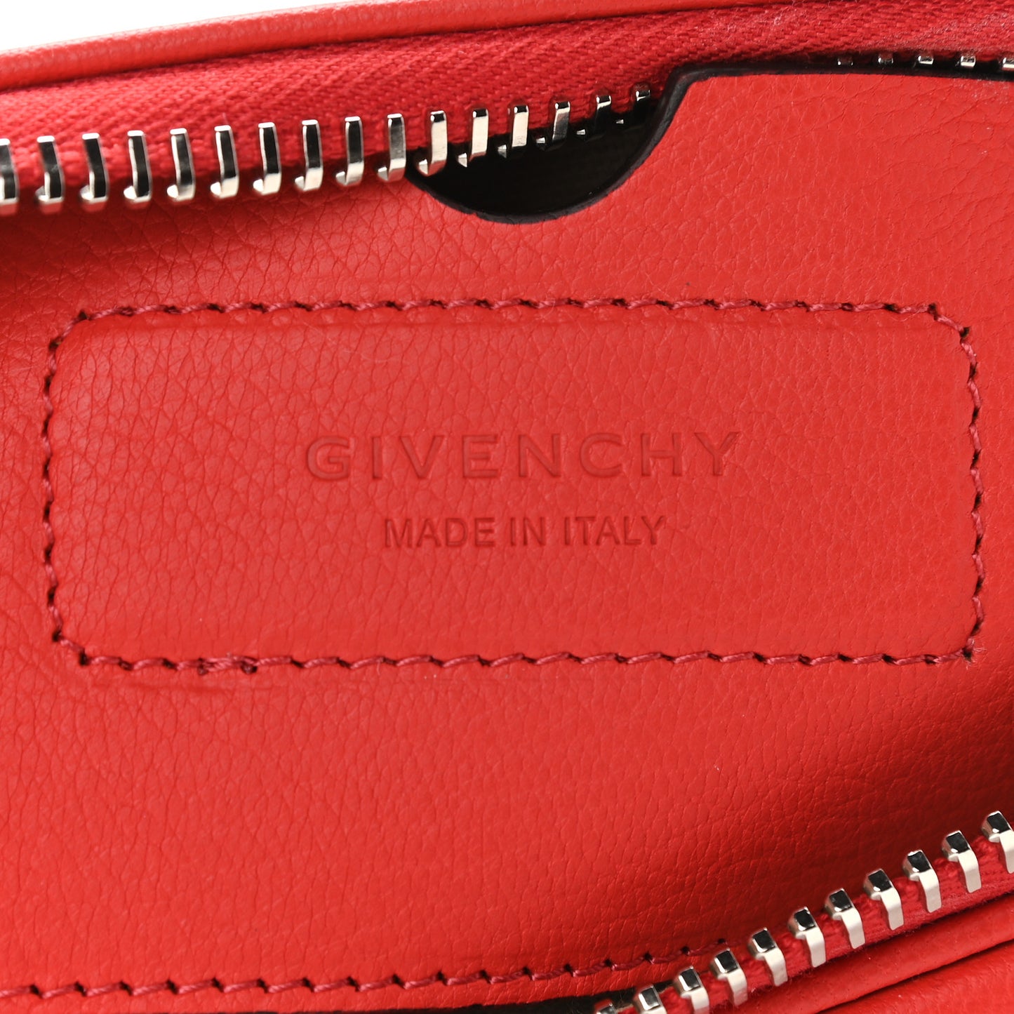 Sugar Goatskin Nano Antigona Light Red