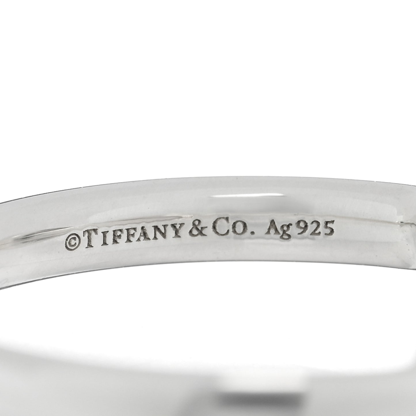 Sterling Silver Narrow Infinity Ring 52 6