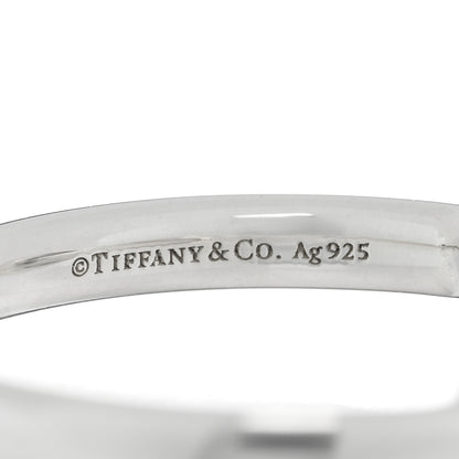 Tiffany Sterling Silver Narrow Infinity Ring 52 6 4 of 4