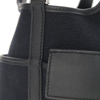 Hermes Toile Goeland Swift Cargo Picotin Lock 18 Black 12 of 13