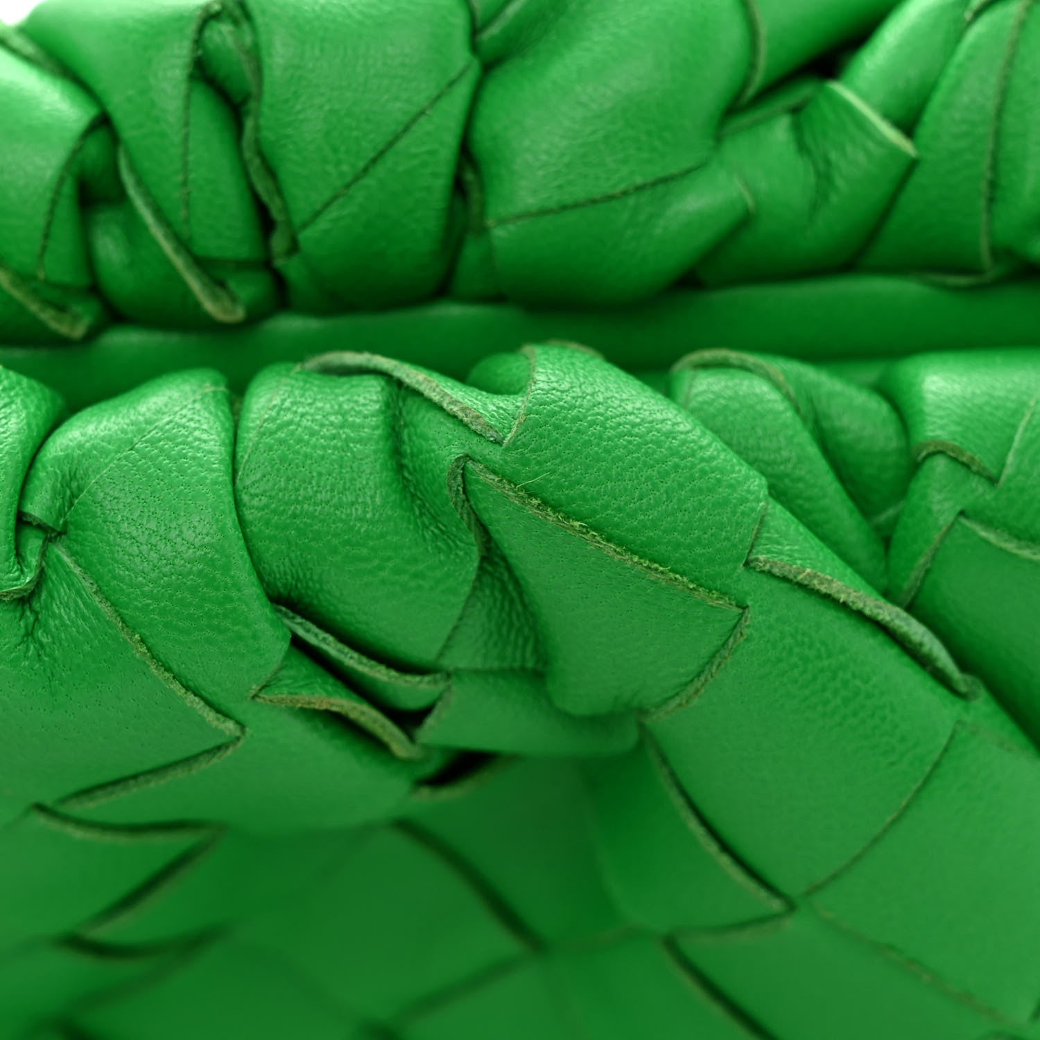 Bottega Veneta Nappa Intrecciato The Mini Pouch Clutch Parakeet 10 of 10