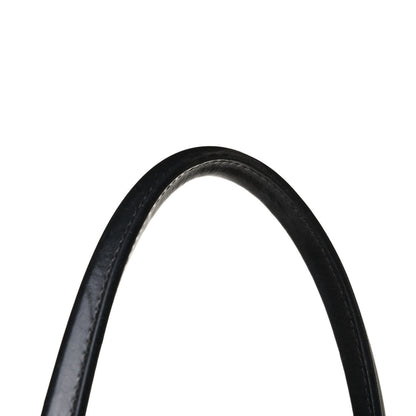 Burberry House Check Bridle Calfskin Tote Black 24 of 24