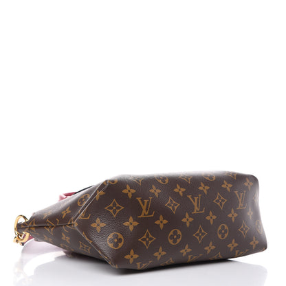Louis Vuitton Monogram Flower Zipped Tote PM Lie de Vin 5 of 12