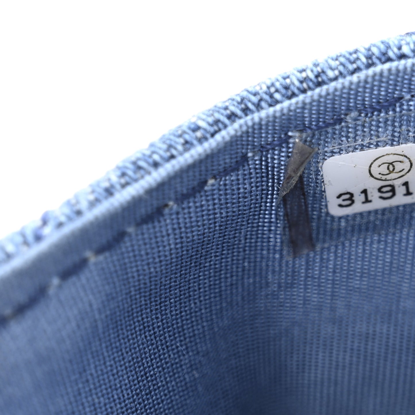 Denim Quilted Denim Mood Belt Bag Blue Multicolor