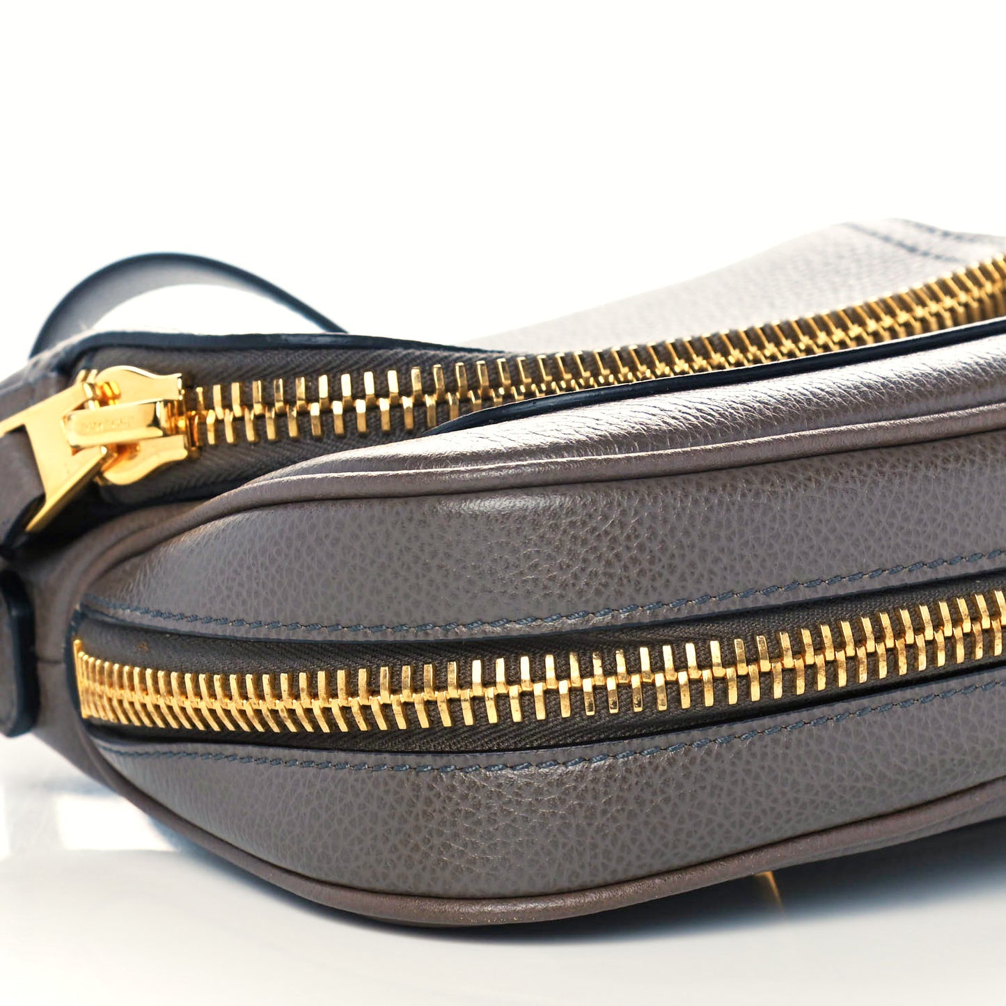 Calfskin Mini Jennifer Crossbody Bag Grey