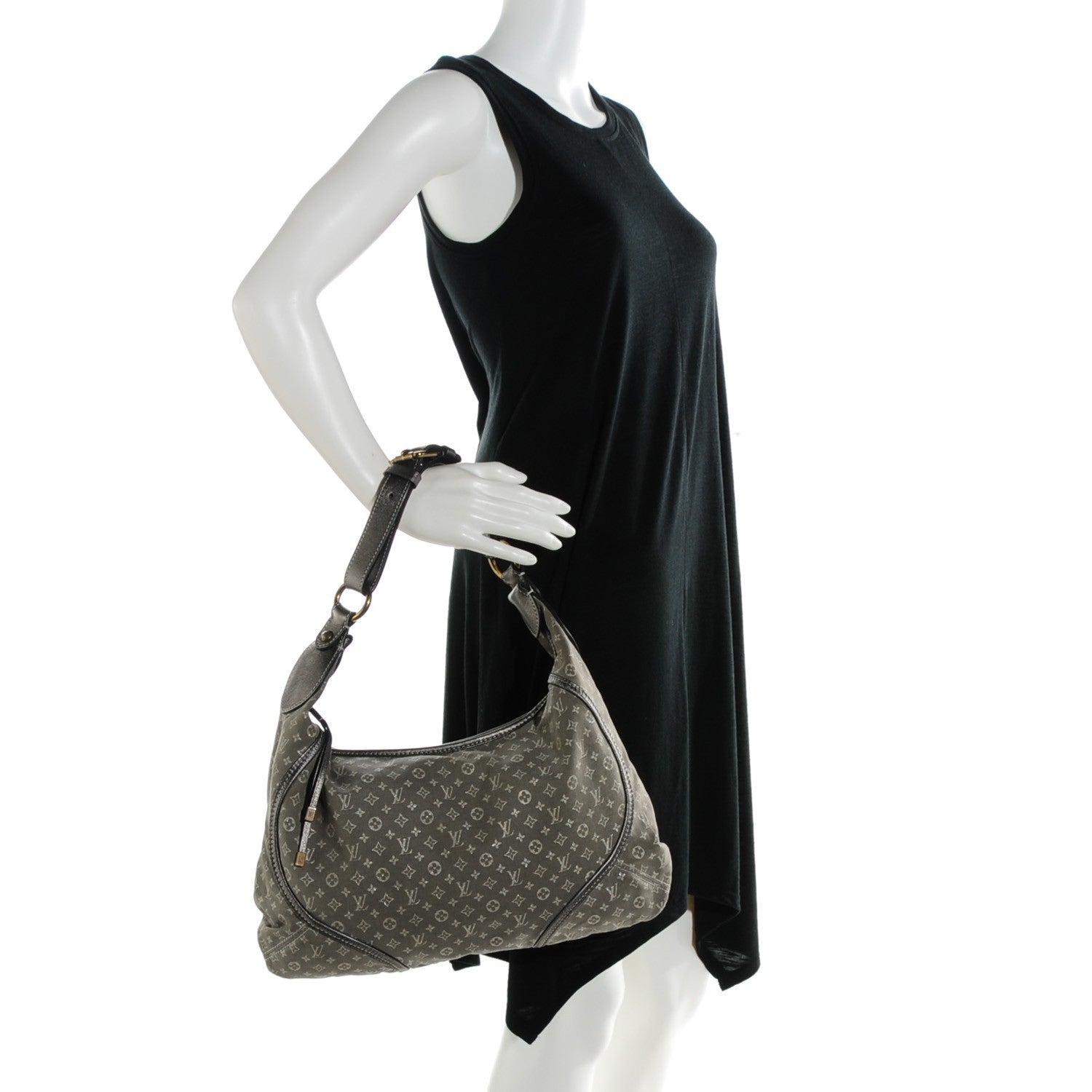 Louis Vuitton Mini Lin Manon MM Platine 2 of 8