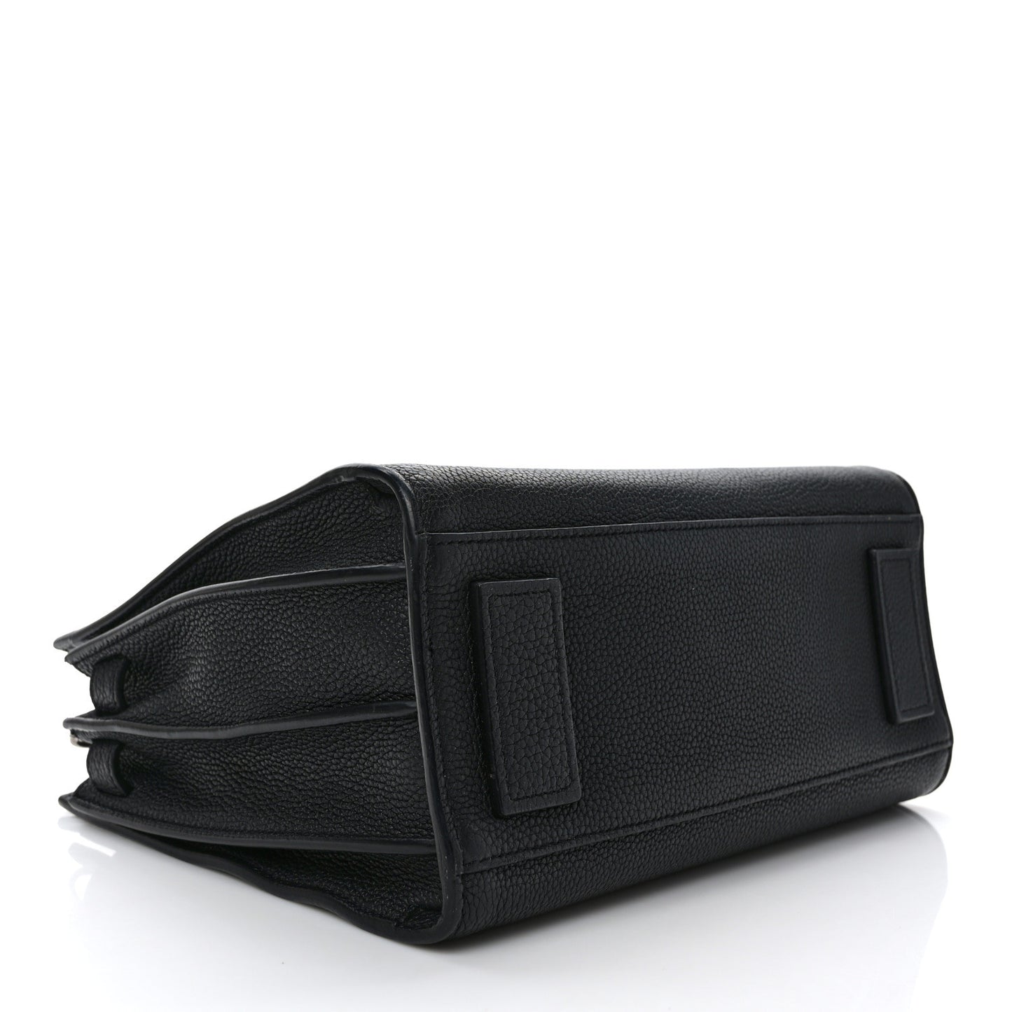Grained Calfskin Baby Sac De Jour Souple Black