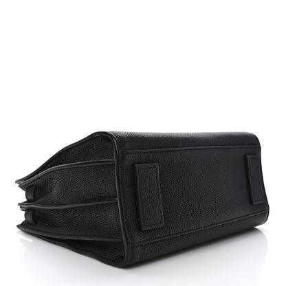 Saint Laurent Grained Calfskin Baby Sac De Jour Souple Black 4 of 11