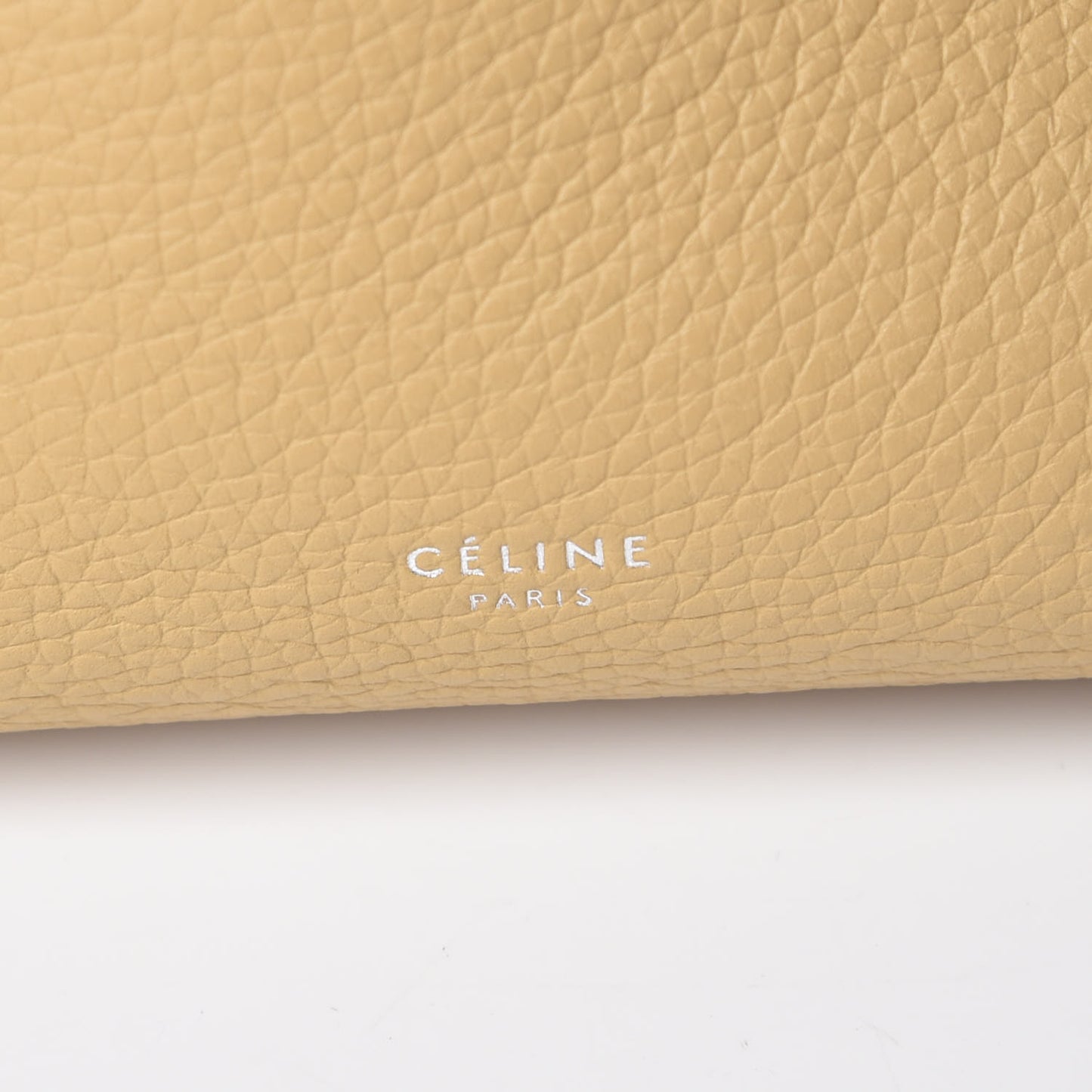 Supple Grained Calfskin Small Big Bag Sand