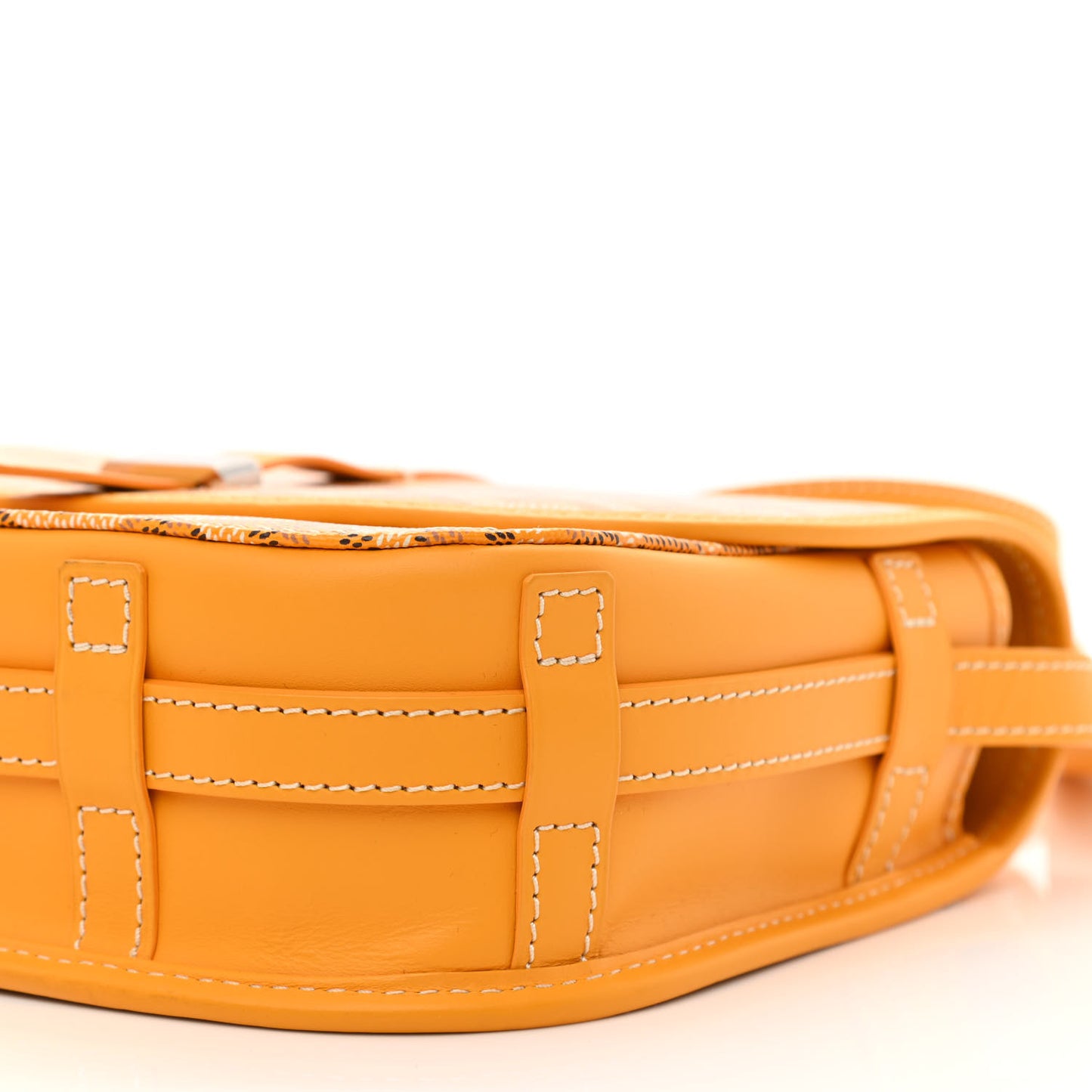 Goyardine Belvedere II PM Messenger Bag Yellow