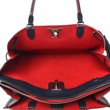 Louis Vuitton Calfskin Lockmeto Marine Rouge 6 of 10