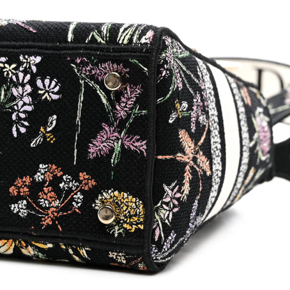 Christian Dior Canvas Embroidered Herbarium Medium Lady D-Lite Black Multicolor 10 of 10
