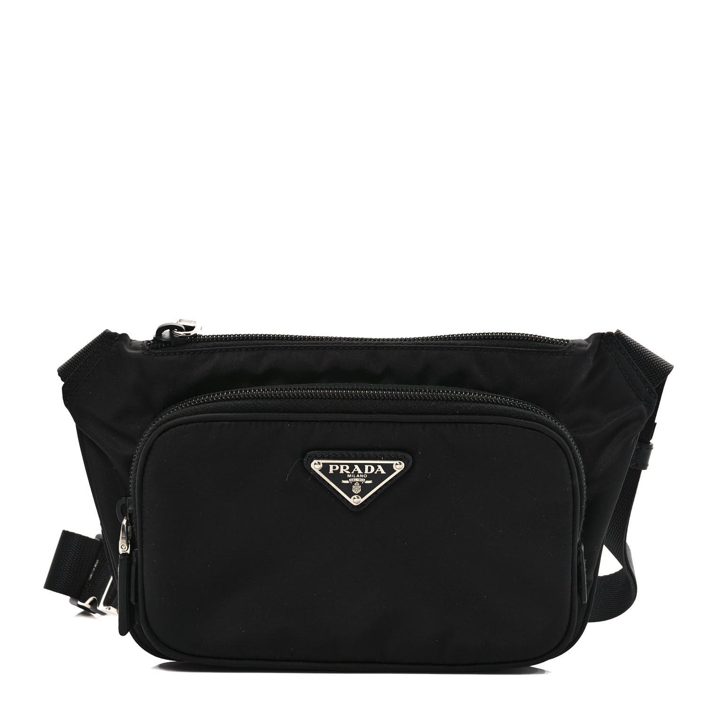Tessuto Nylon Belt Bag Black