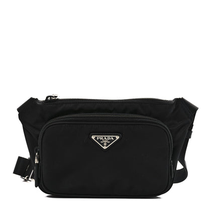 Prada Tessuto Nylon Belt Bag Black 1 of 10
