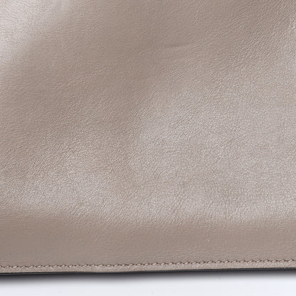 Chloe Calfskin Suede Medium Faye Shoulder Bag Motty Grey 16 of 16