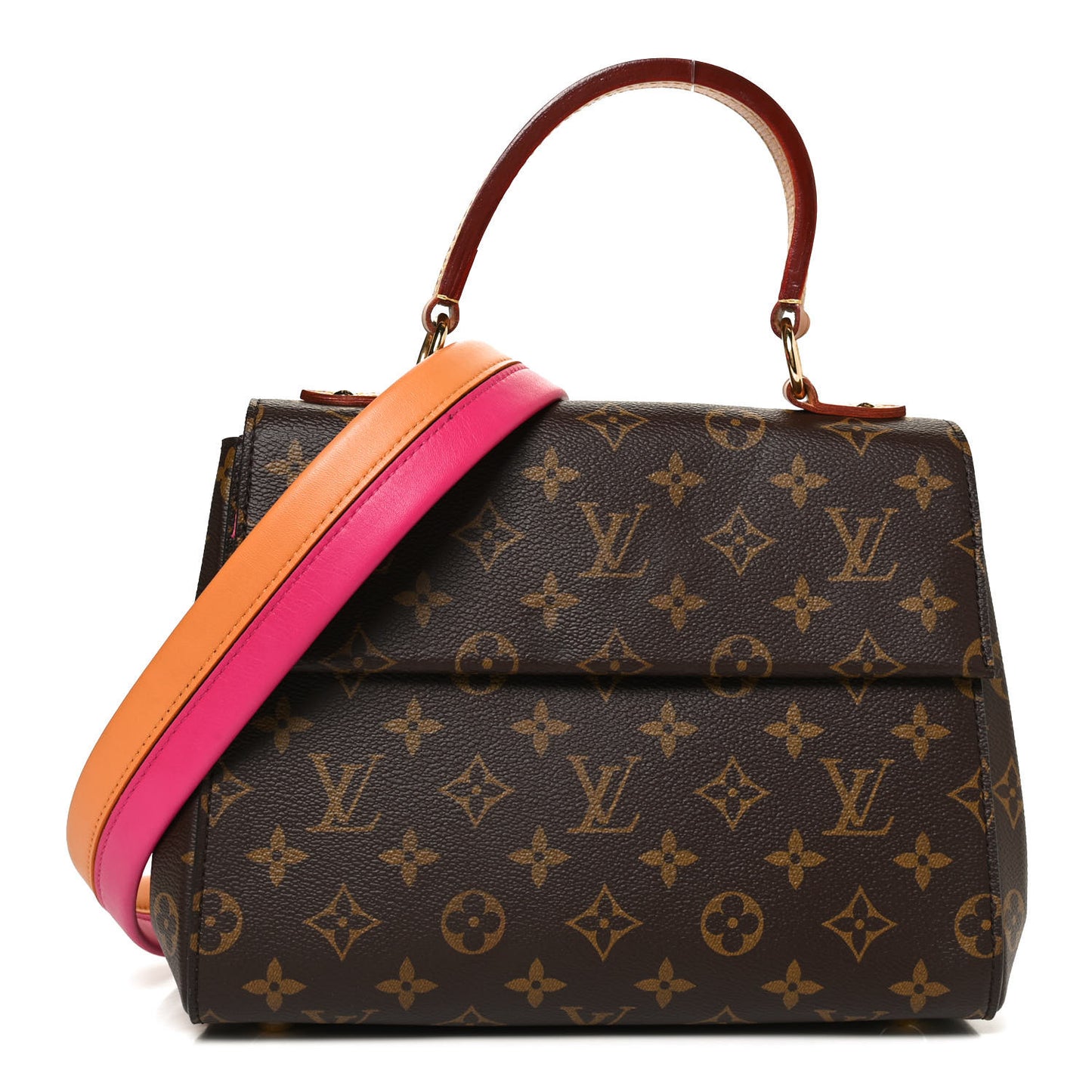 Monogram Cluny BB Hot Pink Safran Imperial