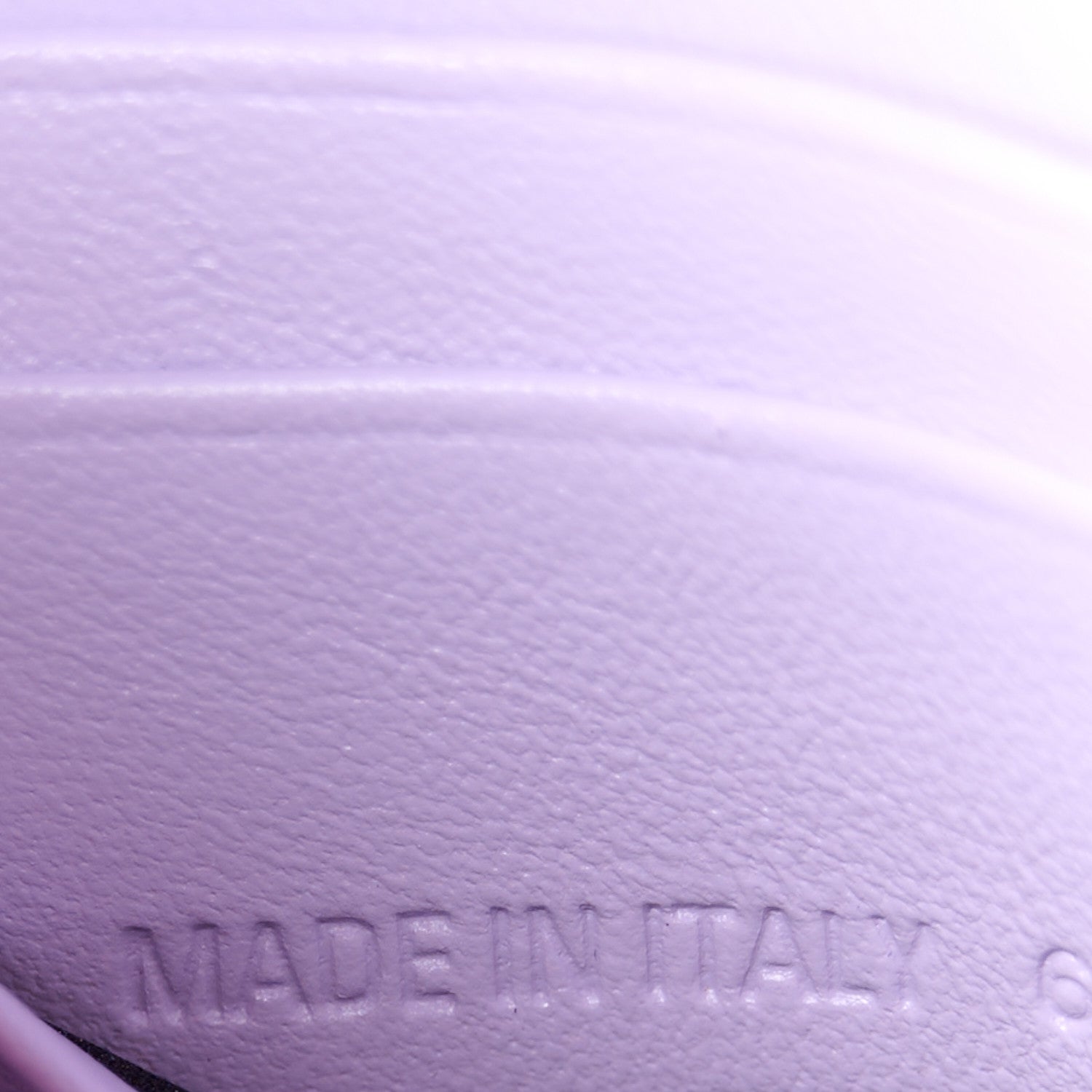 Balenciaga Shiny Calfskin Crocodile Embossed Hourglass Chain Bag Lilac 7 of 11