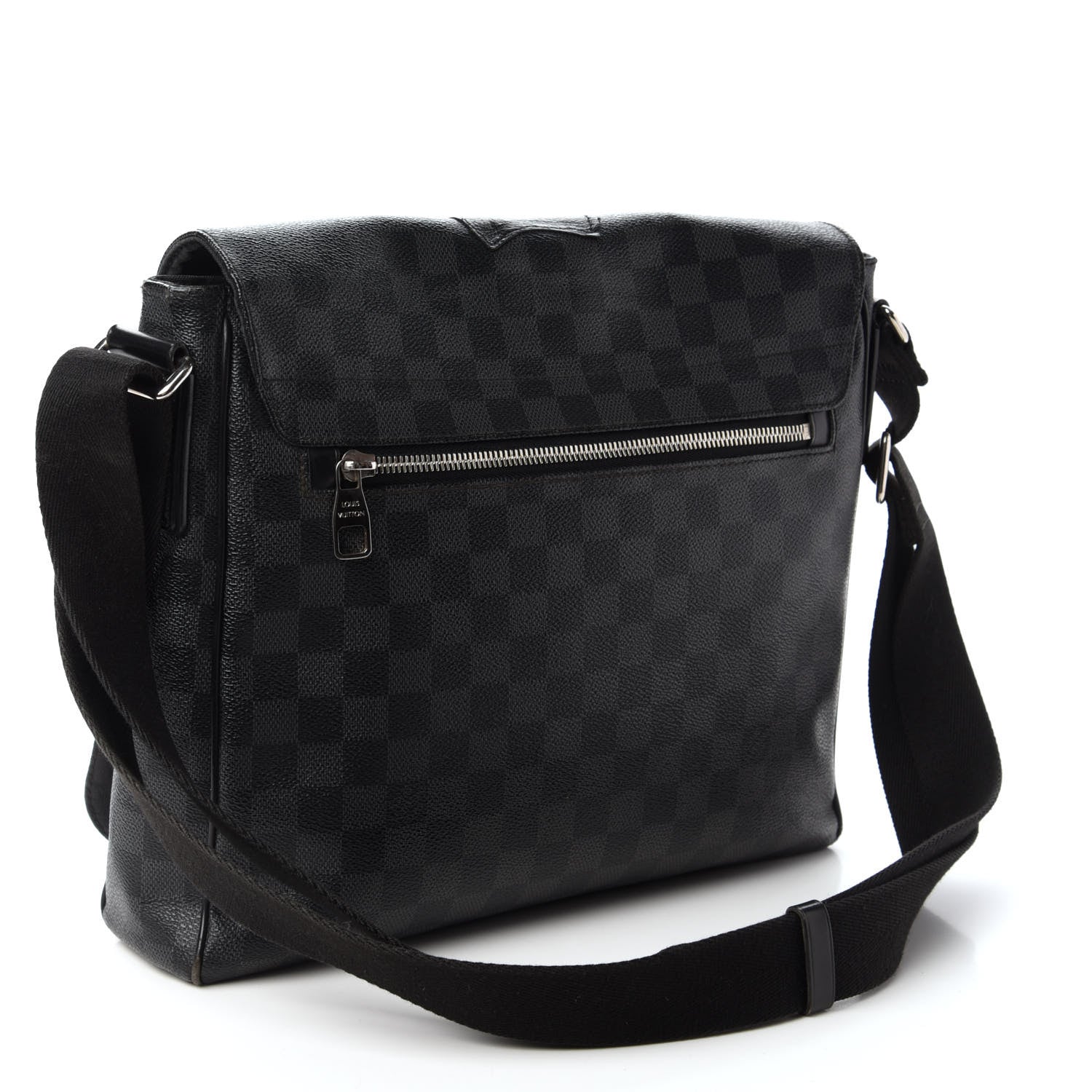 Louis Vuitton Damier Graphite District MM 3 of 9