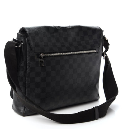Louis Vuitton Damier Graphite District MM 3 of 9