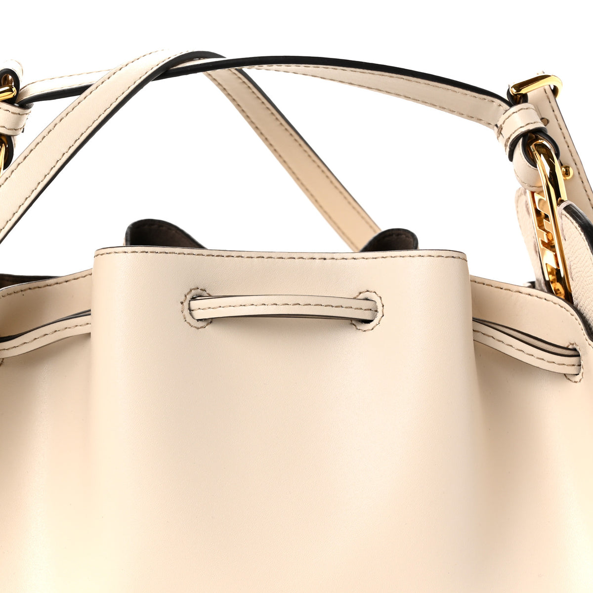 Fendi Vitello Liberty Granata Mini Pomodorino Bag Nuvola 7 of 9
