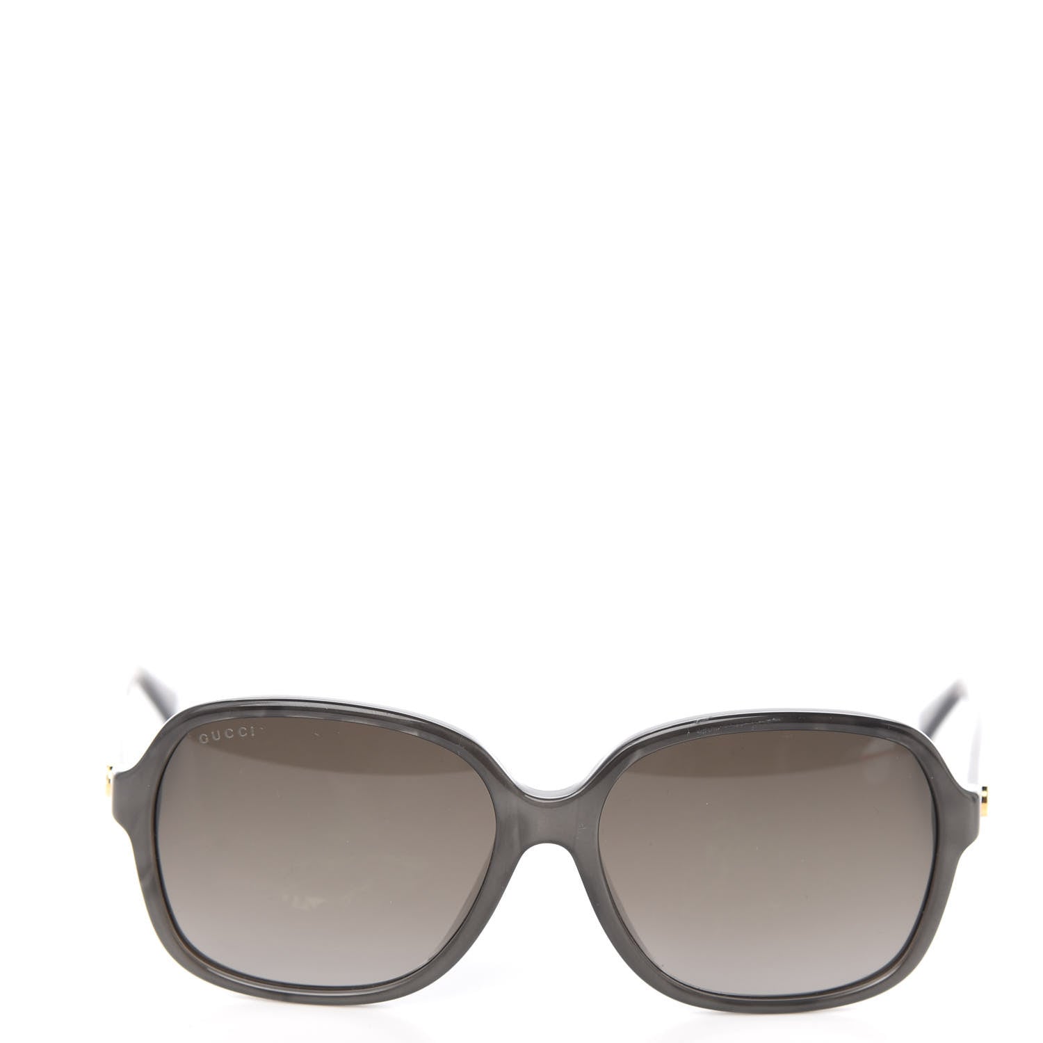 Gucci Acetate Square Frame Sunglasses GG 3834/F/S Grey Pearl 2 of 8