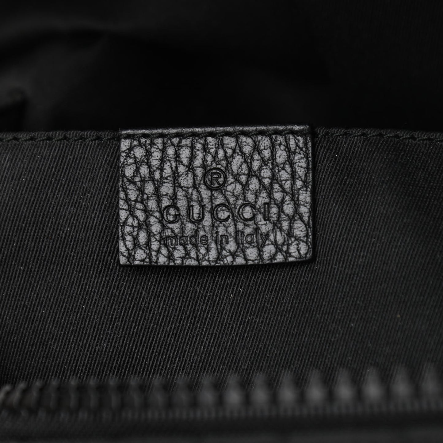 Nylon Monogram Fanny Pack Belt Bag Black