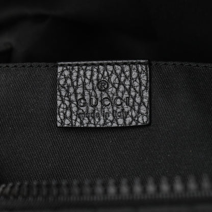 Gucci Nylon Monogram Fanny Pack Belt Bag Black 7 of 13