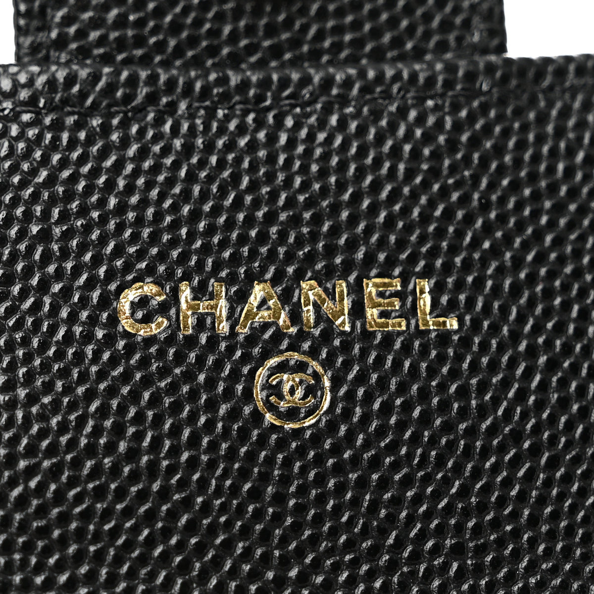 Chanel Caviar Quilted Flap Card Holder On Chain Black 6 of 13