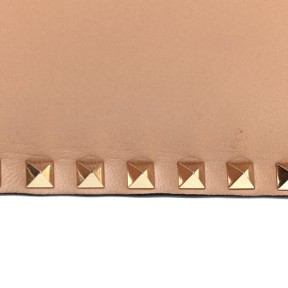 Valentino Garavani Nappa Rockstud Wristlet Clutch Alpaca 8 of 9