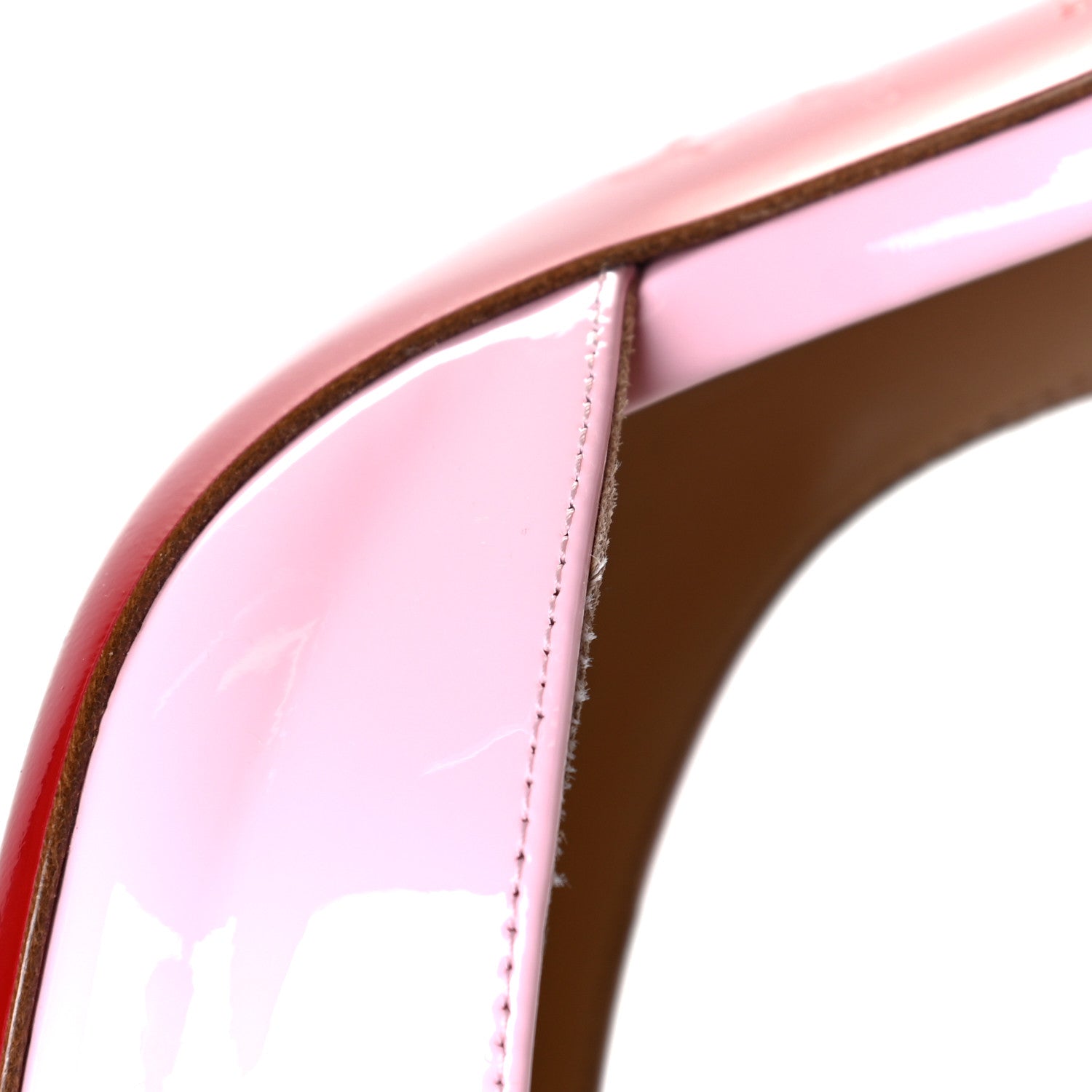 Christian Louboutin Patent Iriza 100 Pumps 38.5 Eglantine 6 of 6