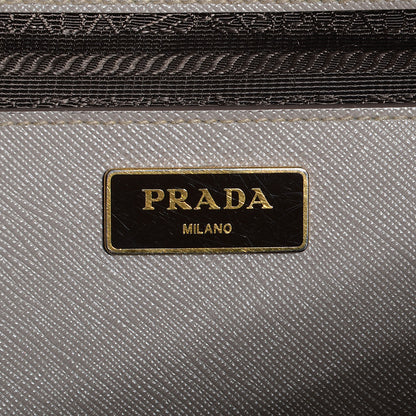 Prada Saffiano Lux Large Double Zip Tote Argilla 6 of 11