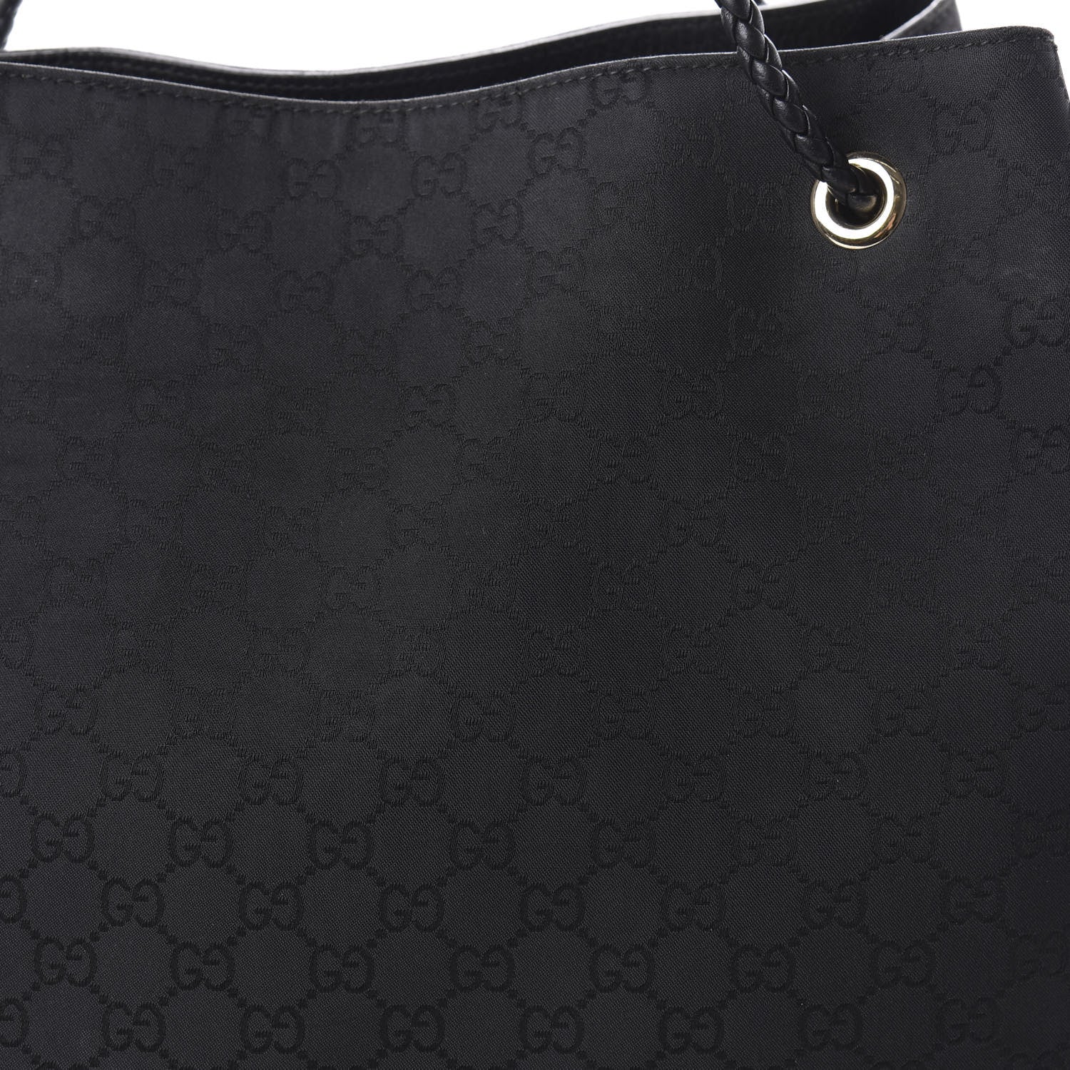 Gucci Nylon Monogram Gifford Tote Black 10 of 10