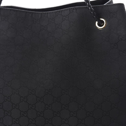 Gucci Nylon Monogram Gifford Tote Black 10 of 10